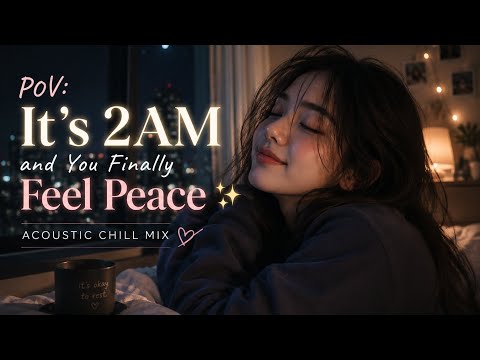 POV: It's 2AM and You Finally Feel Peace ✨ Acoustic Chill Mix