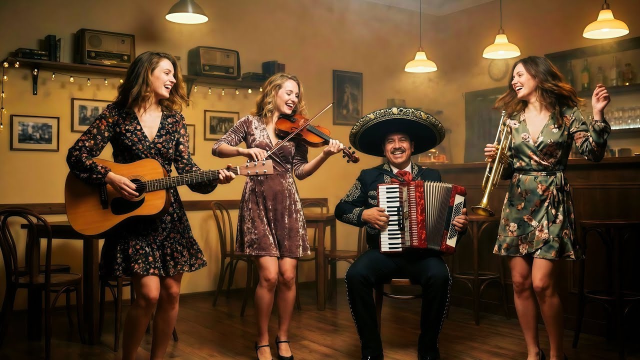 Vintage Mexican Polka Fiesta | Happy 1950s Retro Dance Hall Vibes