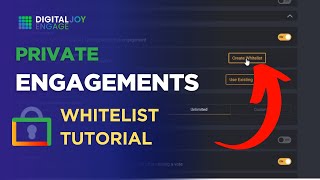 How to Whitelist Voters in Digital Joy Engage – Control Who Can Vote