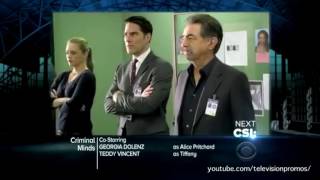 Esprits criminels bande annonce