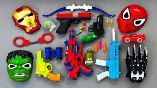 Looking for Different Model Spider Man Action Series Guns \& Equipment, Ironman Hulk \& Spiderman Mask