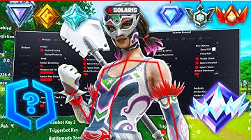 Using Fortnite Cheats To Speed run From Unranked To UNREAL In Ranked Reload (Chapter 2 Reload)