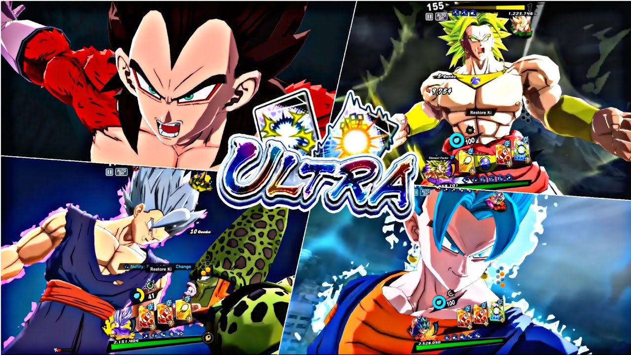 Ultra Characters Special and Ultimate Moves Animation!! 🔥 IN DRAGON BALL LEGENDS