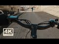 Riding an electric bicycle from the northwest suburb of ulaanbaatar  4k  asmr  mongolia