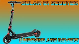 Solar E1 Unboxing and Review | Inspired Tech Ideas