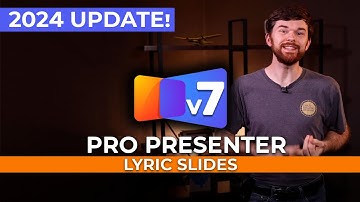 ProPresenter 7 | How to Import Songs, using Groups, and the Arrangements Editor