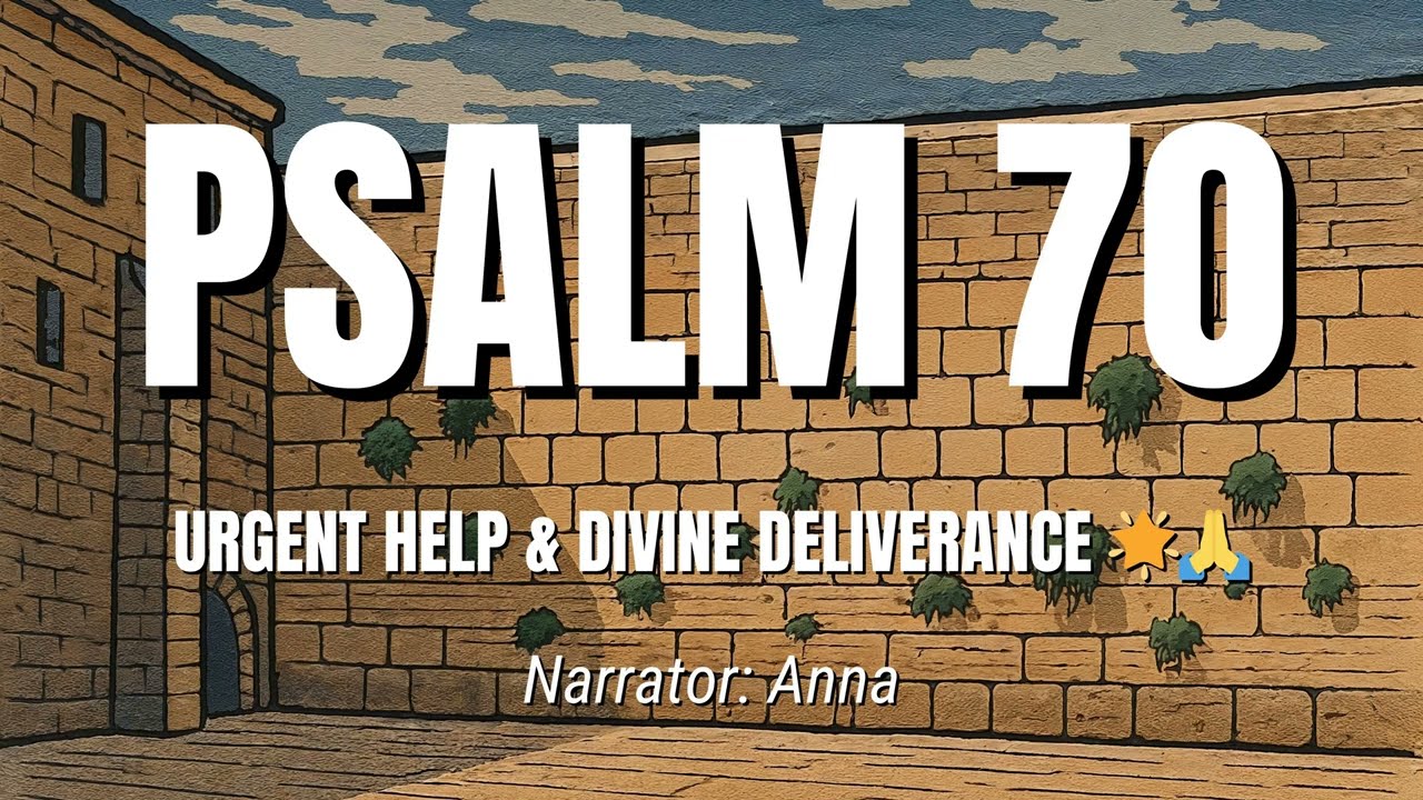 Psalm 70 | Urgent Help & Divine Deliverance 🌟🙏