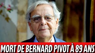 Bernard Pivot est mort à l'âge de 89 ans