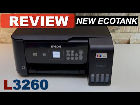 Epson EcoTank L3260 All In One Printer REVIEW 