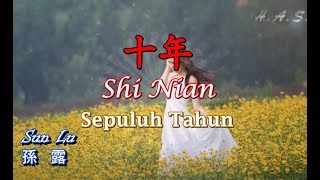 Shi Nian 十年 ~ 孙露 [Sepuluh Tahun] Resimi