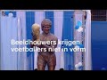 Beeldhouwers krijgen voetbalkunstenaars niet in vorm - RTL NIEUWS