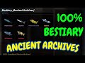 Full ANCIENT ARCHIVES BESTIARY in FISCH | Roblox