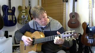 Blood On The Rooftops, great fingerstyle arrangement.