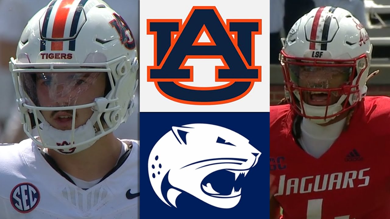 South Alabama vs #24 Auburn College Football Highlights Full Game 2025 ...