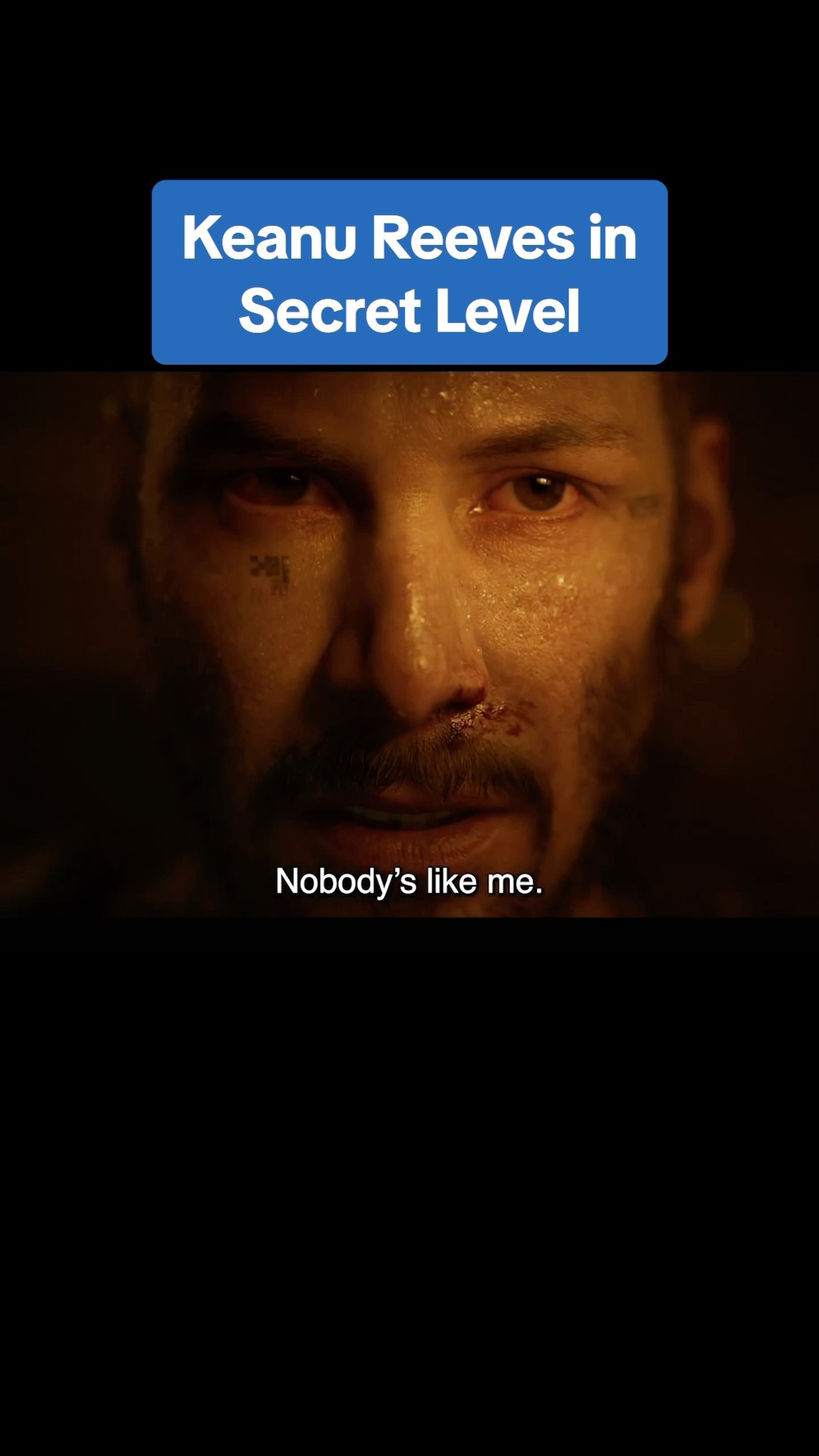 Keanu Reeves stars in the Armored Core episode of Secret Level