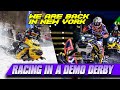 Getting our heads kicked in  snocross vlog  new york  positive attitude