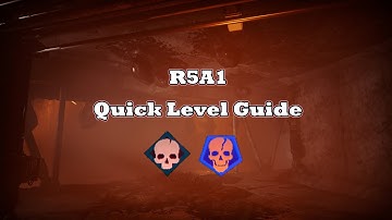 GTFO: R5A1 Quick Level Guide