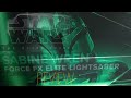 Star wars  ahsoka  black series force fx elite sabine wren lightsaber review