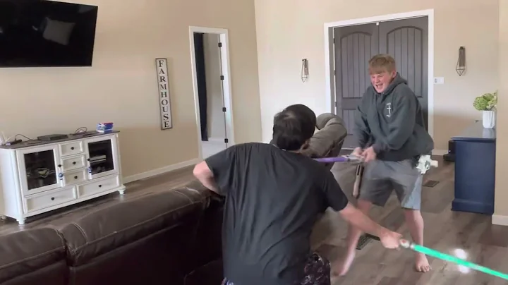 Lightsaber fighting