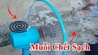 Cách Diệt Muỗi Chết Sạch ! Mà Không Tốn Sức Lực Nào Cực Hay / Chế Máy Diệt Đuổi Muỗi Không Vào Nhà