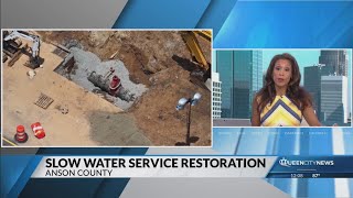 Anson County residents asked not to call 911 about water issues as restoration continues