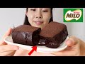 This is the Most Delicious "Malaysian Milo Lava Cake" of all time....!