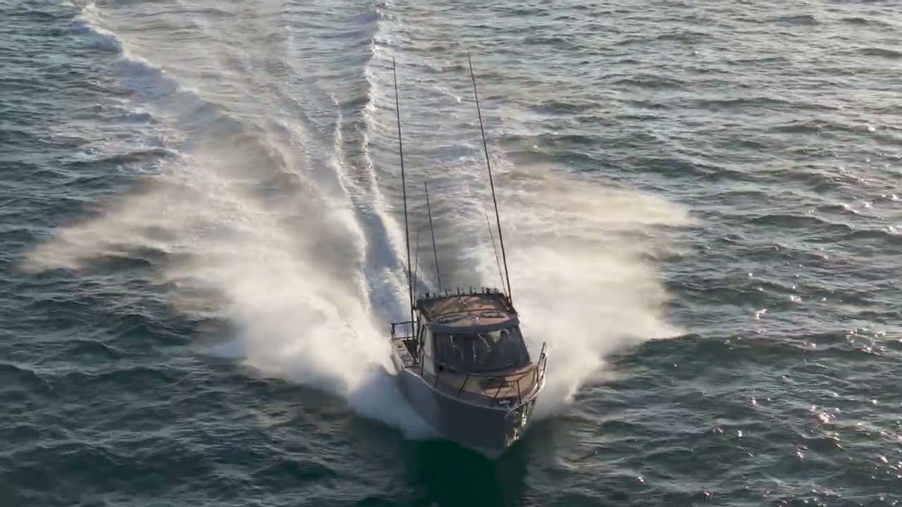 Purekraft 770 Diesel | Custom Aluminium Sportfisher with Volvo Penta D4-270