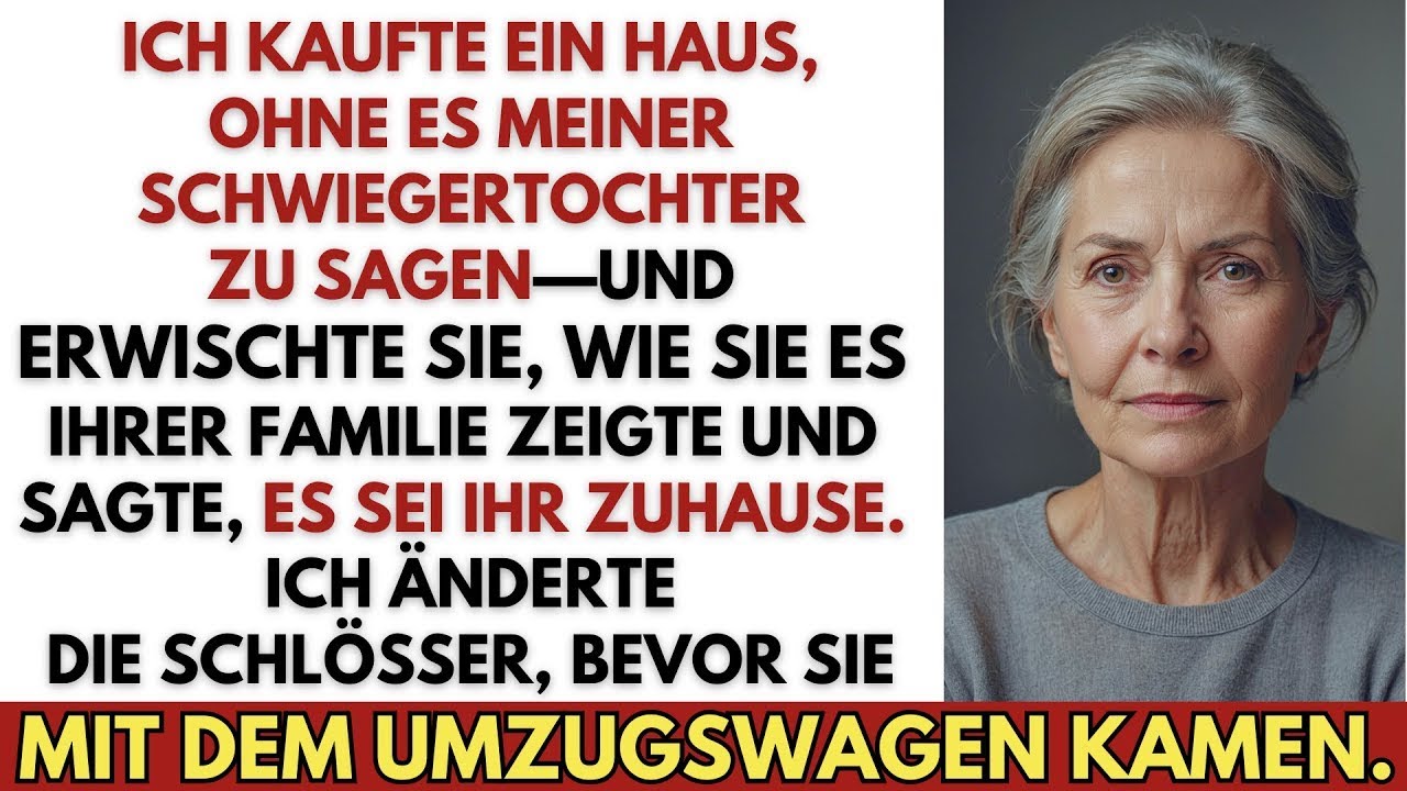 Ich kaufte ein Haus, ohne es meiner Schwiegertochter zu sagen – und sie plante es für ihre Familie.