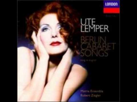 Ute Lemper - Mir ist heut so nach Tamerlan!