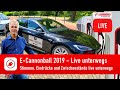 E-Cannonball 2019 - live aus Nempitz. Stimmen, Eindrücke, Zwischenstände live von der Ladesäule