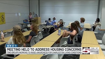 VIDEO: Two organizations seek to bring awareness to housing conditions in Charleston