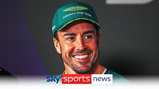 Fernando Alonso: Aston Martin driver signs contract extension to remain with team until 2026