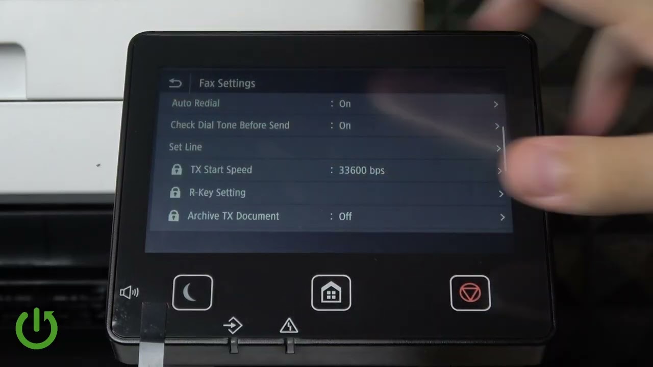 CANON i-SENSYS MF657Cdw – Manage Fax Settings Easily - YouTube