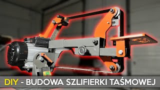 DIY - Budowa Szlifierki Taśmowej 50x2000 (Belt Grinder 72x2)