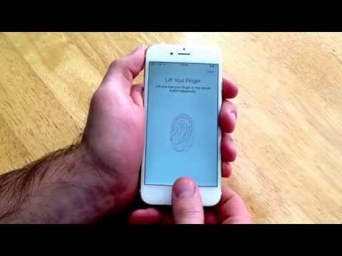 iPhone 6 / 6 plus - How to activate and deactivate Touch ID.