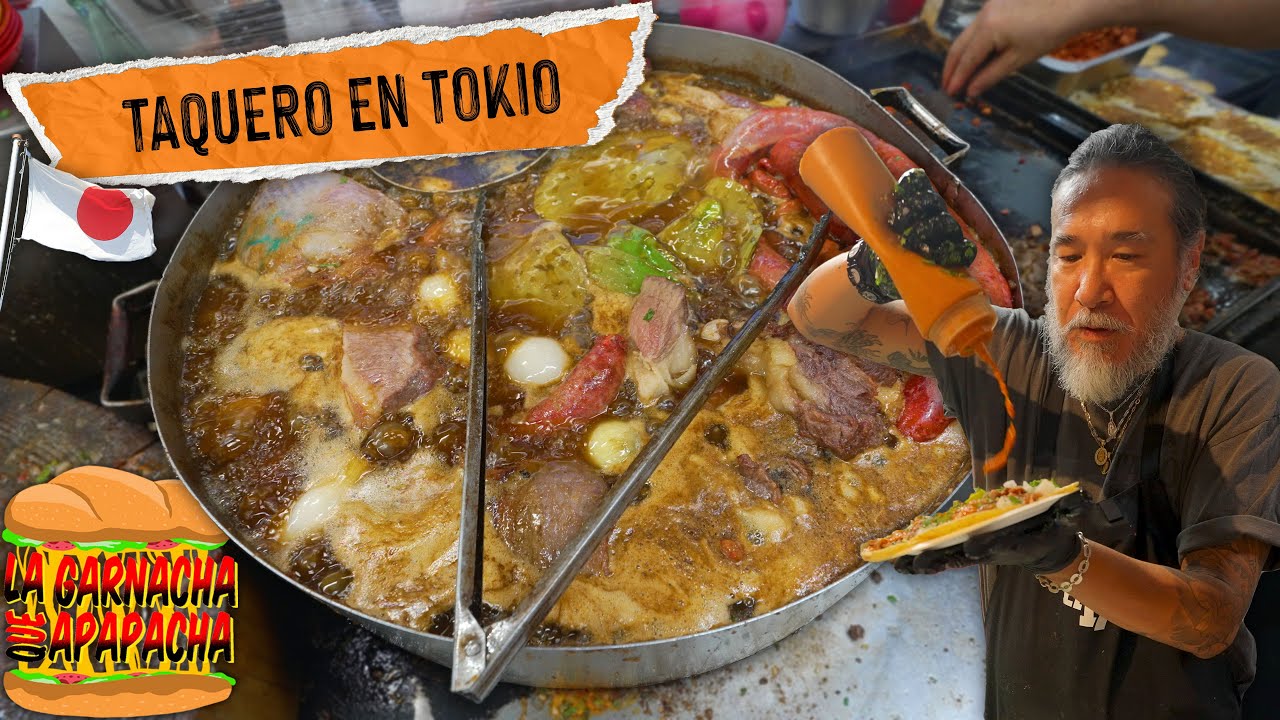 El TAQUERO JAPONÉS más CHILANGO... desde ECATEPEC | La garnacha que apapacha