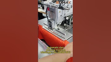 Automatic dart pleating machine#somax #sewingmachine #sewing #garments #dress #skirt #trousers #pant