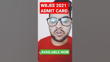 WBJEE 2021 Admit card Released 🔥 | Wbjee admit card download | Marks Vs Rank Vs College | #Wbjee2021