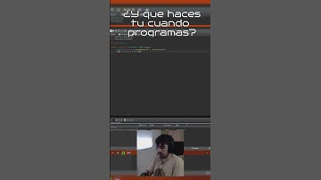 ¿Y tu que haces cuando programas? #programa #programacion #programing #meme #divertido