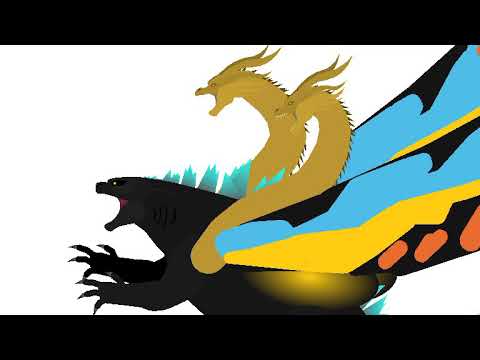 Godzilla + Ghidorah + Mothra (SFX)