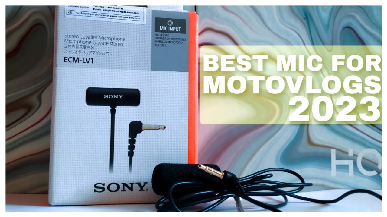 Best Mic For MotoVlogs, Sony ECM-LV1 Mic Review
