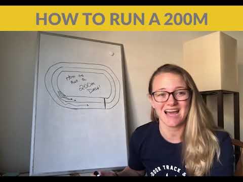 Track and Field Tips: How to run a 200m