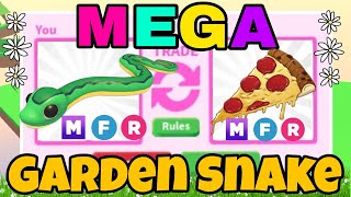 I Traded My Mega Garden Snake For A Massive Win In Adopt Me!!