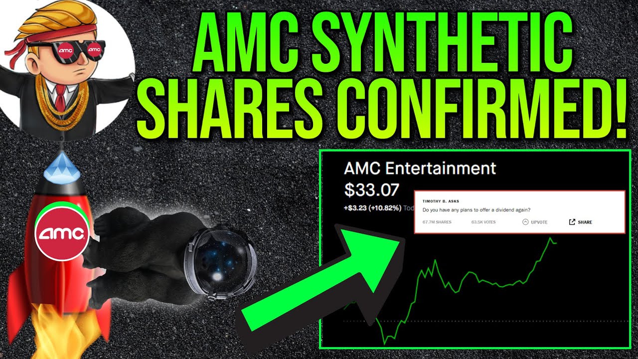 🚀 URGENT! AMC CONFIRMED SYNTHETIC SHARES! NEW SHOCKING DATA! MUST SEE!