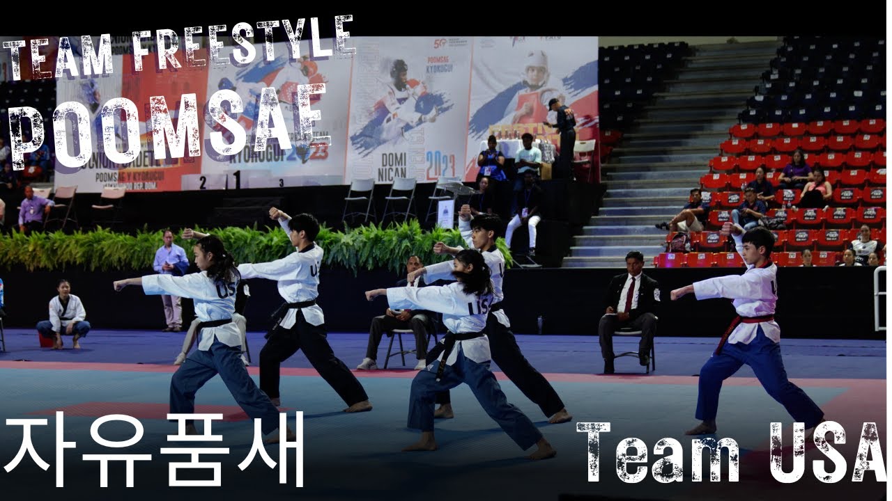 Team USA | Team Freestyle Poomsae | 2023 Pan Am Taekwondo Championships | 자유 품새
