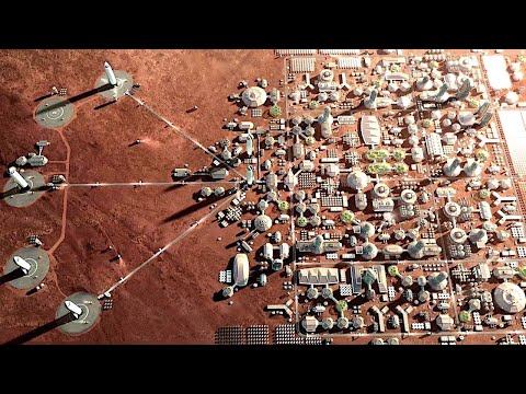 Video: Projekt: Kolonie Auf Dem Mars In Form Von Waben - Alternative Ansicht