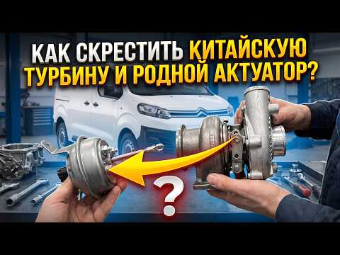 How to pair a Chinese turbocharger with an original servo actuator with a feedback sensor