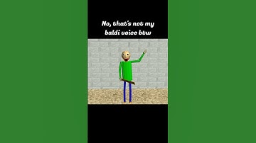 Baldi sponsoring or something - (Baldi