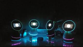 (BJ1) Jibo’s birthday wishes with Alexa and the crew