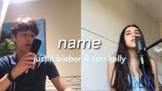 name - justin bieber & tori kelly cover with matthew ifield